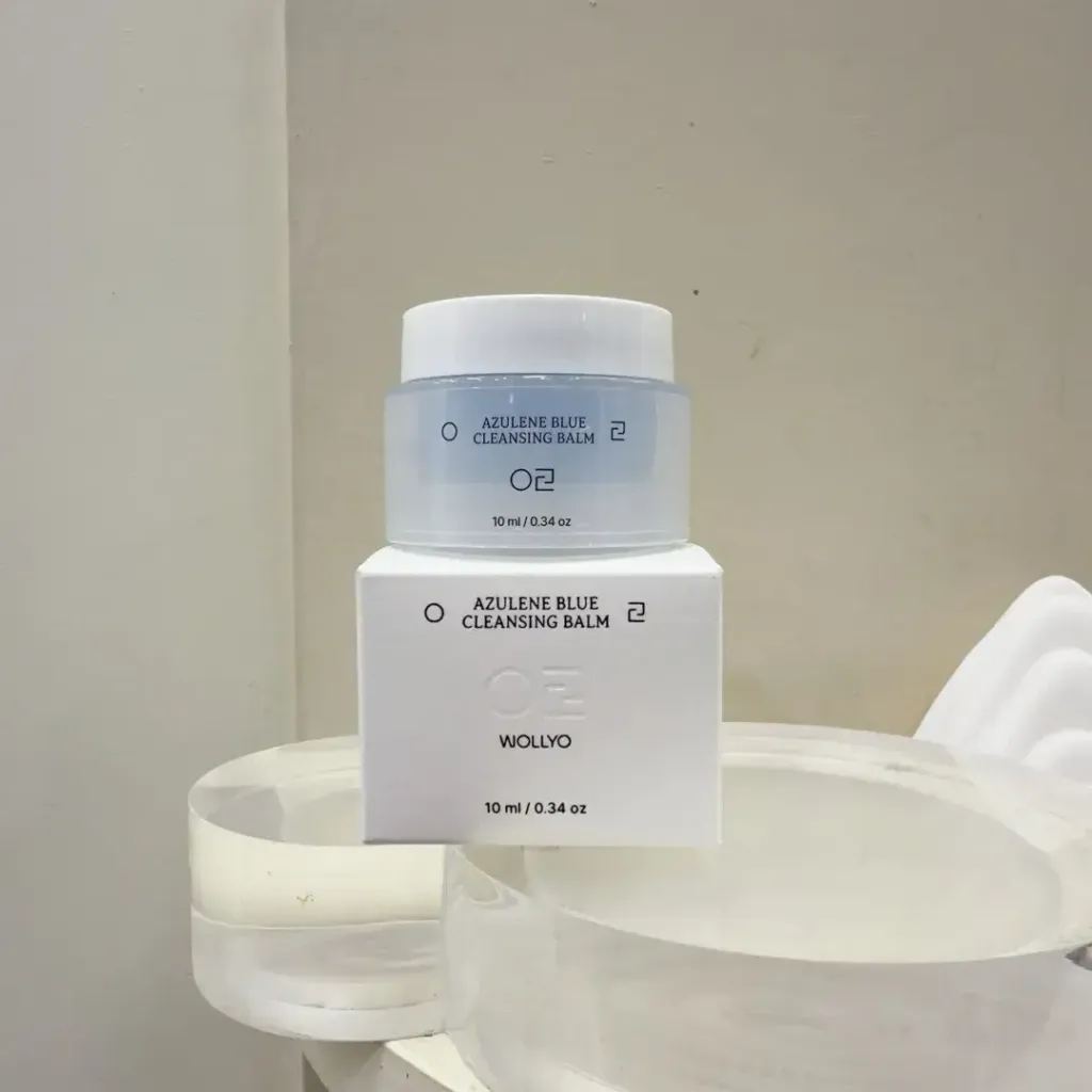 JuzBeauty_JuzBeautyMalaysia_JuzPretty_Authentic_Kbeauty_Malaysia_Skin_Care_Cosmetics_K-beauty_Health_Care_korean_streetwear_WOLLYO Azulene Blue Cleansing Balm 蓝甘菊卸妆膏4