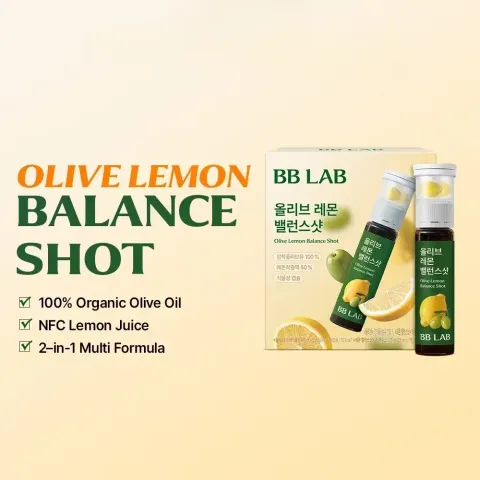 JuzBeauty_JuzBeautyMalaysia_JuzPretty_Authentic_Kbeauty_Malaysia_Skin_Care_Cosmetics_K-beauty_Health_Care_korean_streetwear_BB LAB Olive Lemon Balance Shot BBLAB 橄榄柠檬平衡Shot饮1