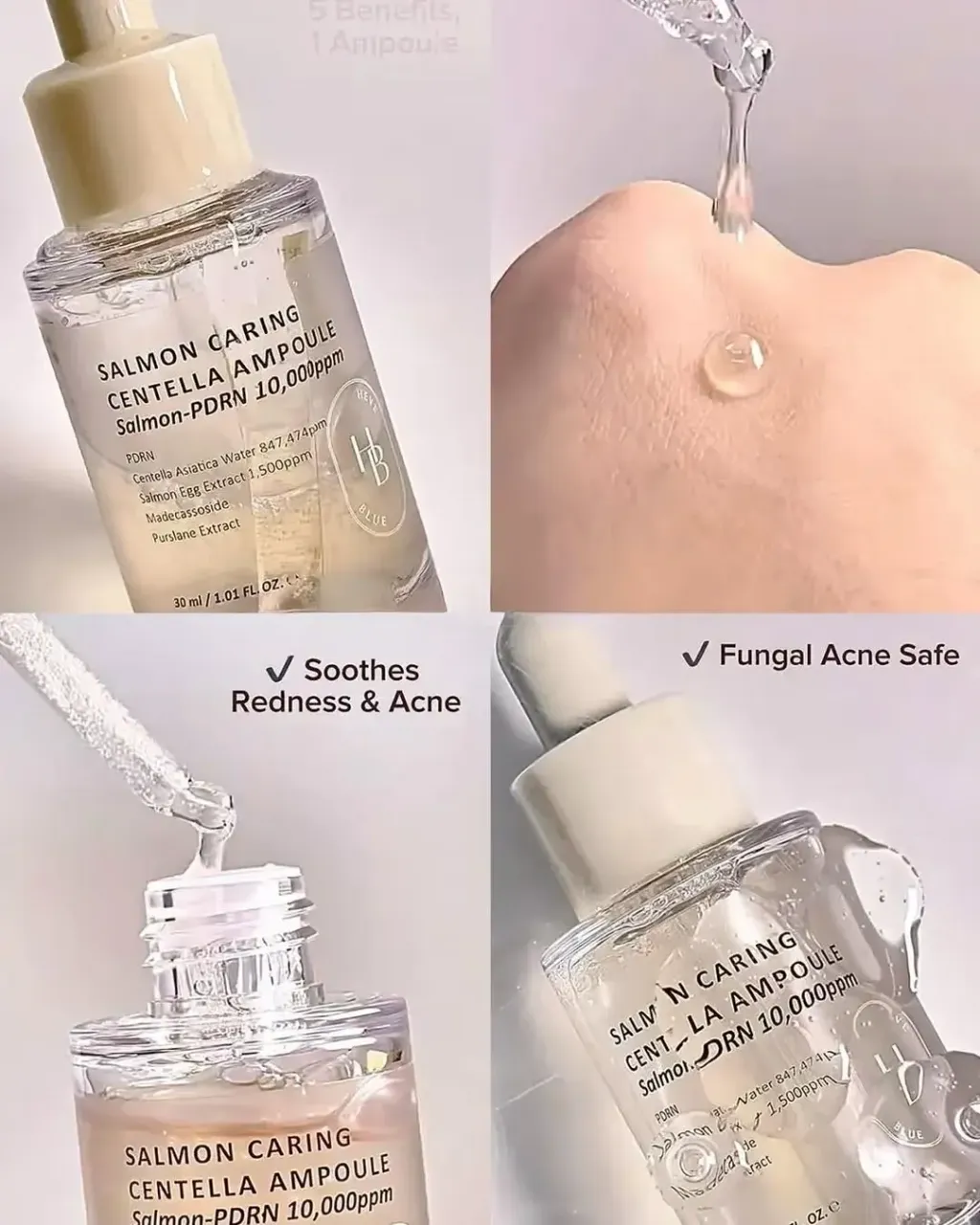 JuzBeauty_JuzBeautyMalaysia_JuzPretty_Authentic_Kbeauty_Malaysia_Skin_Care_Cosmetics_K-beauty_Health_Care_korean_streetwear_HEVEBLUE Salmon Caring Centella Ampoule 三文鱼子PDRN积雪草舒缓去红保湿安瓶精华6