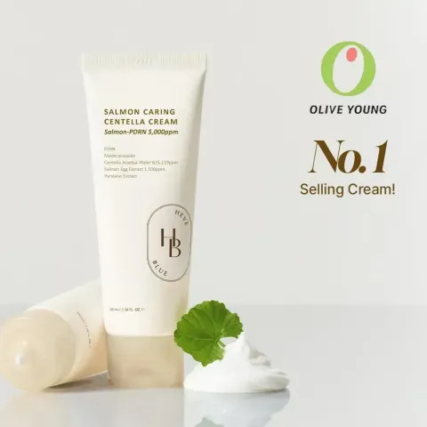 JuzBeauty_JuzBeautyMalaysia_JuzPretty_Authentic_Kbeauty_Malaysia_Skin_Care_Cosmetics_K-beauty_Health_Care_korean_streetwear_HEVEBLUE Salmon Caring Centella Cream 鲑鱼PDRN积雪草修护面霜3