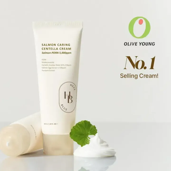 JuzBeauty_JuzBeautyMalaysia_JuzPretty_Authentic_Kbeauty_Malaysia_Skin_Care_Cosmetics_K-beauty_Health_Care_korean_streetwear_HEVEBLUE Salmon Caring Centella Cream 鲑鱼PDRN积雪草修护面霜3