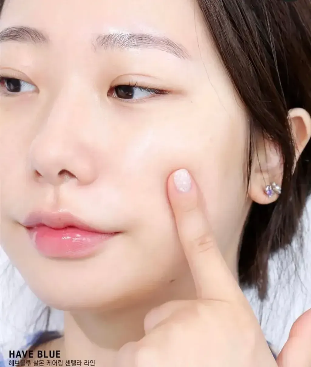 JuzBeauty_JuzBeautyMalaysia_JuzPretty_Authentic_Kbeauty_Malaysia_Skin_Care_Cosmetics_K-beauty_Health_Care_korean_streetwear_HEVEBLUE Salmon Caring Centella Cream 鲑鱼PDRN积雪草修护面霜2
