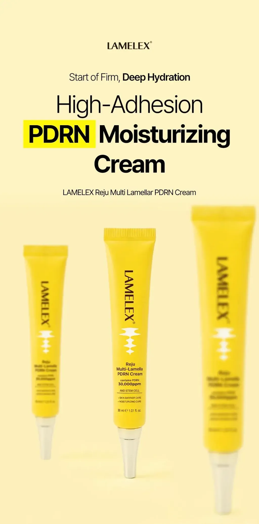 JuzBeauty_JuzBeautyMalaysia_JuzPretty_Authentic_Kbeauty_Malaysia_Skin_Care_Cosmetics_K-beauty_Health_Care_korean_streetwear_LAMELEX Reju Multi-lamella PDRN Cream PDRN焕活修护面霜1