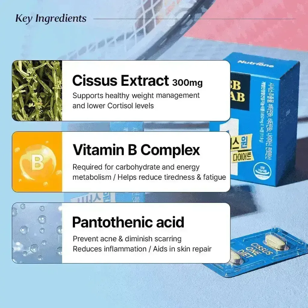 JuzBeauty_JuzBeautyMalaysia_JuzPretty_Authentic_Kbeauty_Malaysia_Skin_Care_Cosmetics_K-beauty_Health_Care_korean_streetwear_NUTRIONE BB LAB Cissus One Diet BBLAB 西索斯藤减肥胶囊5