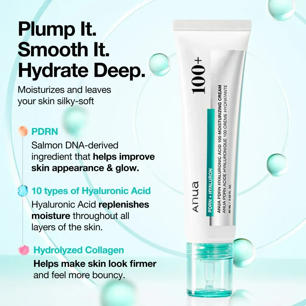 JuzBeauty_JuzBeautyMalaysia_JuzPretty_Authentic_Kbeauty_Malaysia_Skin_Care_Cosmetics_K-beauty_Health_Care_korean_streetwear_ANUA PDRN Hyaluronic Acid 100 Moisturizing Cream 补水面霜套盒4