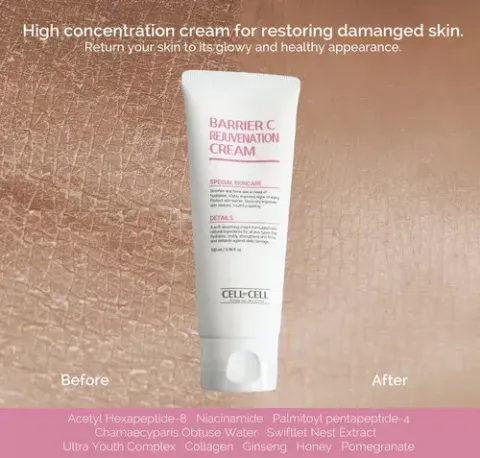 JuzBeauty_JuzBeautyMalaysia_JuzPretty_Authentic_Kbeauty_Malaysia_Skin_Care_Cosmetics_K-beauty_Health_Care_korean_streetwear_CELLBYCELL Barrier C Rejuvenation Cream 屏障修护焕活面霜1