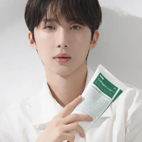 JuzBeauty_JuzBeautyMalaysia_JuzPretty_Authentic_Kbeauty_Malaysia_Skin_Care_Cosmetics_K-beauty_Health_Care_korean_streetwear_MEDIPEEL Green Cica Collagen Clear Gel Cleanser 2.0 积雪草胶原蛋白洗面乳1
