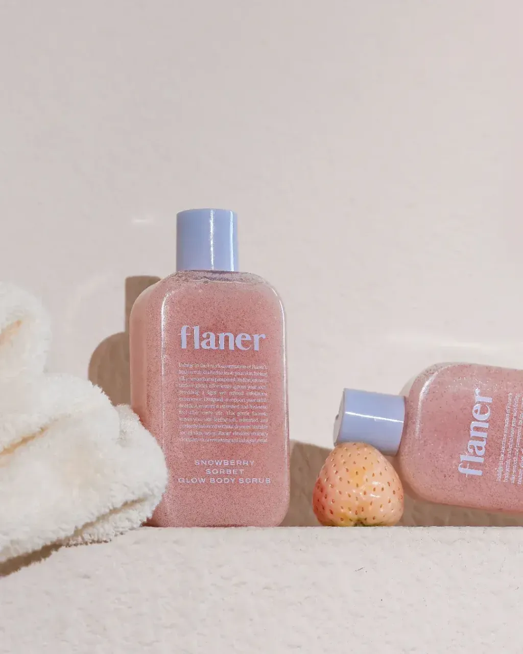JuzBeauty_JuzBeautyMalaysia_JuzPretty_Authentic_Kbeauty_Malaysia_Skin_Care_Cosmetics_K-beauty_Health_Care_korean_streetwear_FLANER Snowberry Sorbet Glow Body Scrub 雪莓微光焕肤泡沫身体磨砂膏8
