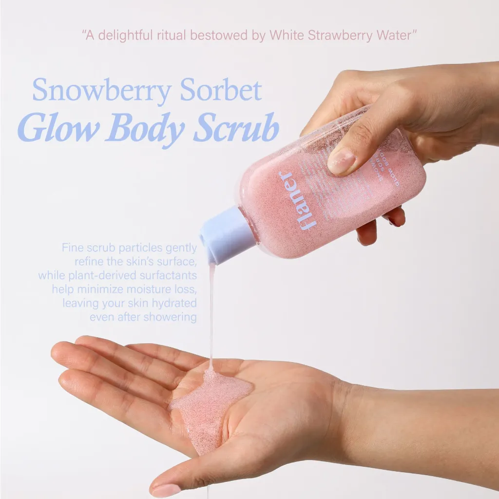 JuzBeauty_JuzBeautyMalaysia_JuzPretty_Authentic_Kbeauty_Malaysia_Skin_Care_Cosmetics_K-beauty_Health_Care_korean_streetwear_FLANER Snowberry Sorbet Glow Body Scrub 雪莓微光焕肤泡沫身体磨砂膏14