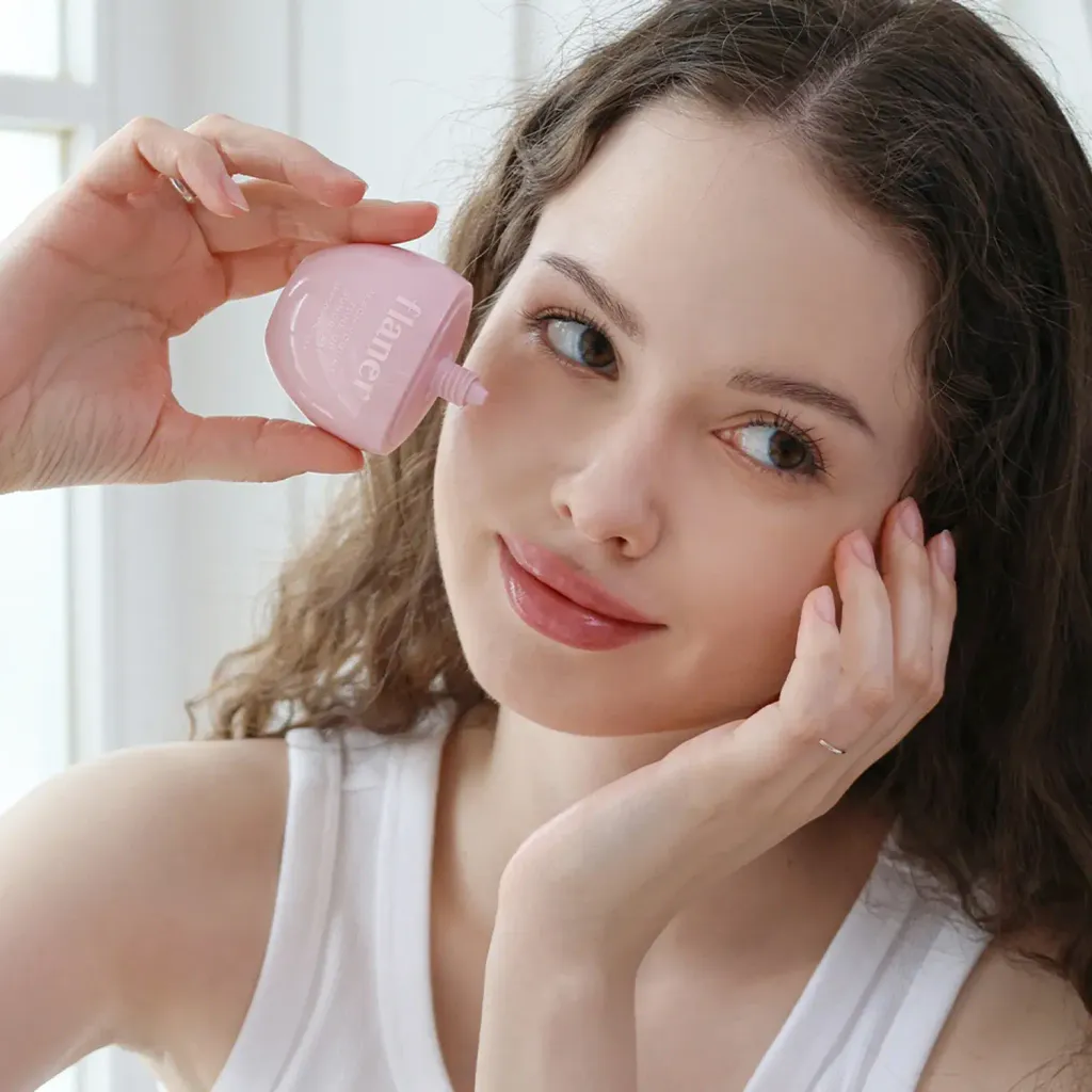 JuzBeauty_JuzBeautyMalaysia_JuzPretty_Authentic_Kbeauty_Malaysia_Skin_Care_Cosmetics_K-beauty_Health_Care_korean_streetwear_FLANER Peach Yogurt Tone Up Suncream 水蜜桃酸奶提亮防晒霜4