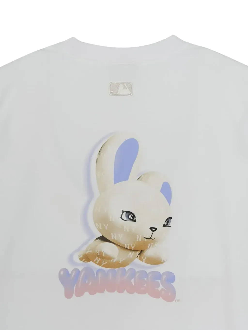 JuzBeauty_JuzBeautyMalaysia_JuzPretty_Authentic_Kbeauty_Malaysia_Skin_Care_Cosmetics_K-beauty_Health_Care_korean_streetwear_MLB Bunny Back Graphic Oversized Short Sleeve T-Shirt Tee 3ATSN7163 上衣1