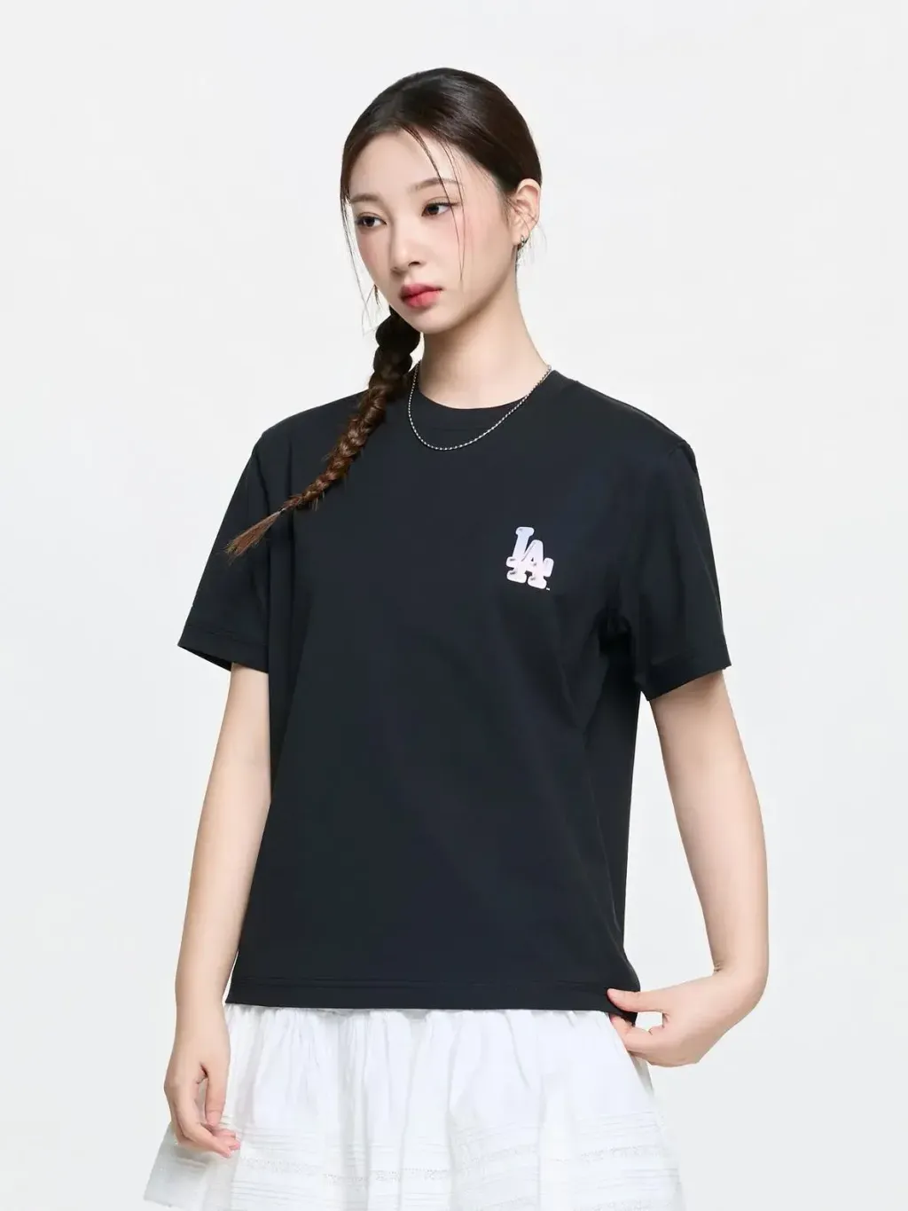 JuzBeauty_JuzBeautyMalaysia_JuzPretty_Authentic_Kbeauty_Malaysia_Skin_Care_Cosmetics_K-beauty_Health_Care_korean_streetwear_MLB Bunny Back Graphic Oversized Short Sleeve T-Shirt Tee 3ATSN7163 上衣2