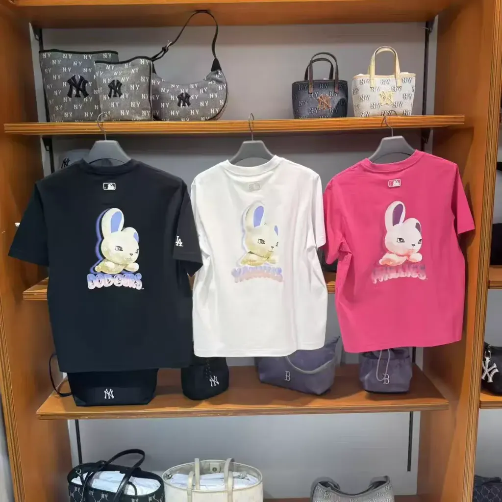 JuzBeauty_JuzBeautyMalaysia_JuzPretty_Authentic_Kbeauty_Malaysia_Skin_Care_Cosmetics_K-beauty_Health_Care_korean_streetwear_MLB Bunny Back Graphic Oversized Short Sleeve T-Shirt Tee 3ATSN7163 上衣7