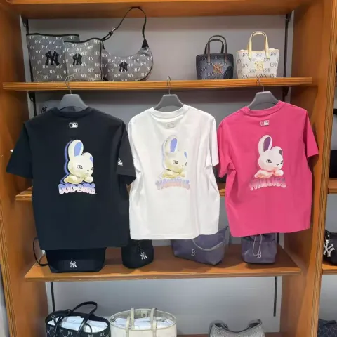 JuzBeauty_JuzBeautyMalaysia_JuzPretty_Authentic_Kbeauty_Malaysia_Skin_Care_Cosmetics_K-beauty_Health_Care_korean_streetwear_MLB Bunny Back Graphic Oversized Short Sleeve T-Shirt Tee 3ATSN7163 上衣7