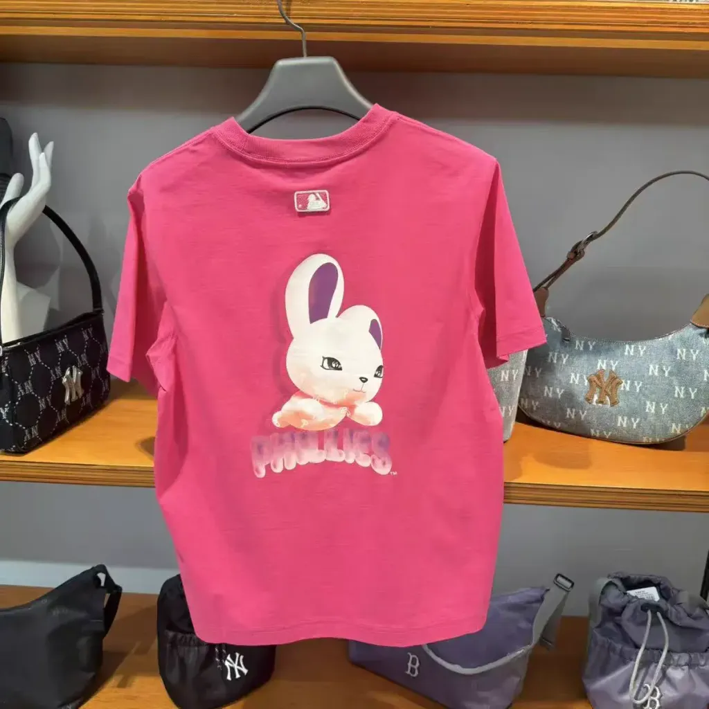 JuzBeauty_JuzBeautyMalaysia_JuzPretty_Authentic_Kbeauty_Malaysia_Skin_Care_Cosmetics_K-beauty_Health_Care_korean_streetwear_MLB Bunny Back Graphic Oversized Short Sleeve T-Shirt Tee 3ATSN7163 上衣11