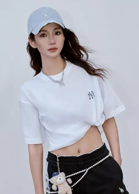 JuzBeauty_JuzBeautyMalaysia_JuzPretty_Authentic_Kbeauty_Malaysia_Skin_Care_Cosmetics_K-beauty_Health_Care_korean_streetwear_MLB Basic Light Weight Over Fit T-Shirt Tee 3ATSB0363 上衣6