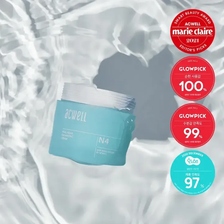 JuzBeauty_JuzBeautyMalaysia_JuzPretty_Authentic_Kbeauty_Malaysia_Skin_Care_Cosmetics_Jbeauty_Health_Care_korean_streetwear_acwell N4 Aqua Clinity Cream No4 面霜
