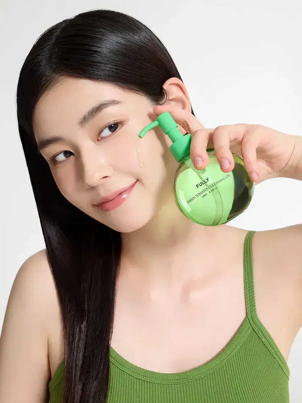 JuzBeauty_JuzBeautyMalaysia_JuzPretty_Authentic_Kbeauty_Malaysia_Skin_Care_Cosmetics_K-beauty_Health_Care_korean_streetwear_FULLY Green Tomato Cleansing Oil 绿番茄卸妆油3
