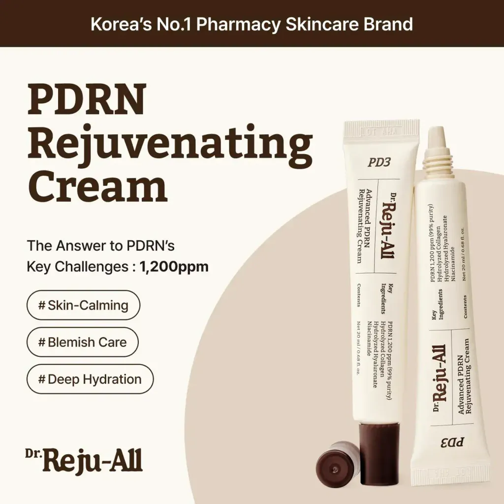 JuzBeauty_JuzBeautyMalaysia_JuzPretty_Authentic_Kbeauty_Malaysia_Skin_Care_Cosmetics_K-beauty_Health_Care_korean_streetwear_DR REJUALL Advanced PDRN Rejuvenating Cream DR REJU ALL 医美级高浓度PDRN再生修护5