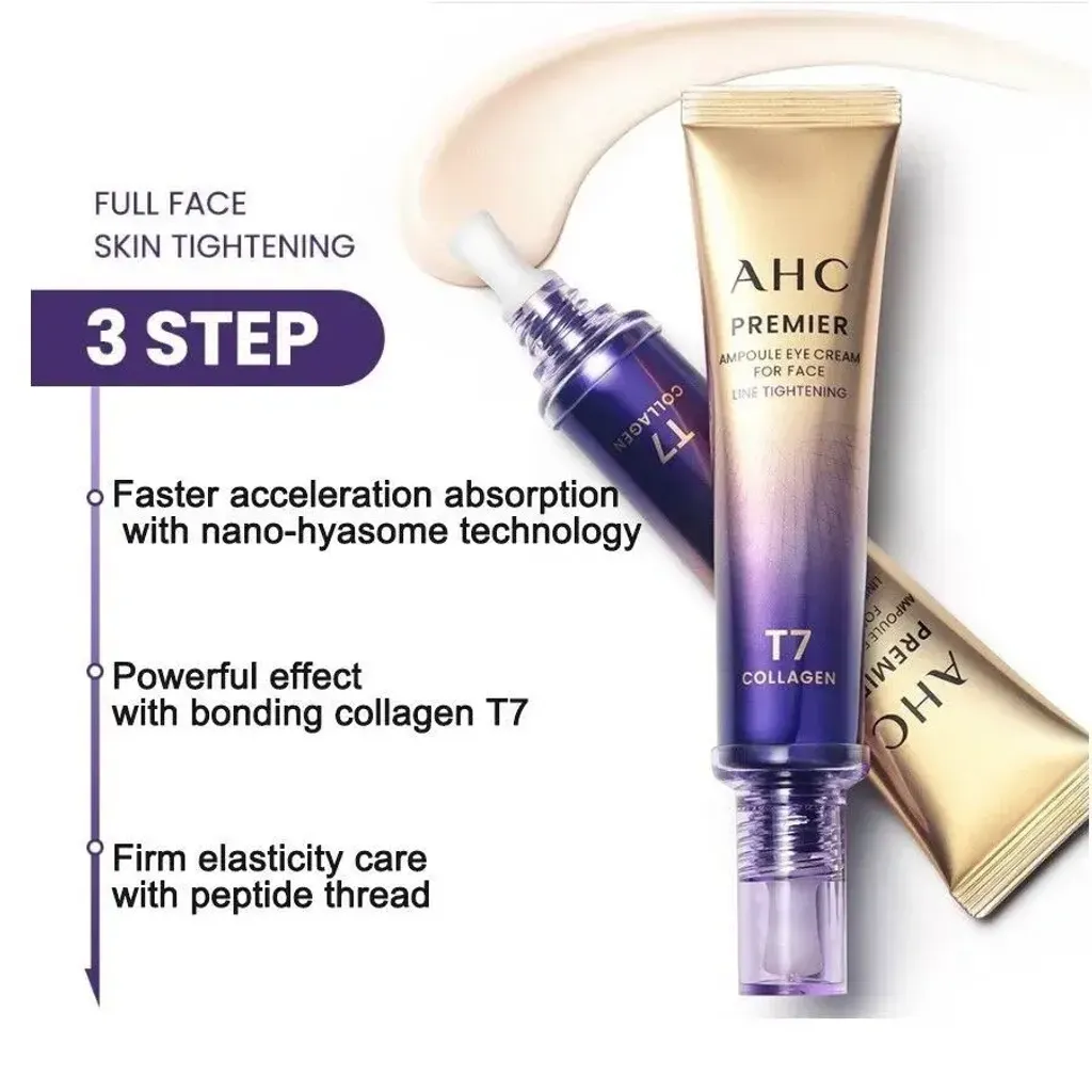 JuzBeauty_JuzBeautyMalaysia_JuzPretty_Authentic_Kbeauty_Malaysia_Skin_Care_Cosmetics_K-beauty_Health_Care_korean_streetwear_AHC Premier Ampoule T7 Collagen Eye Cream 第13代T7女王胶原蛋白眼霜6