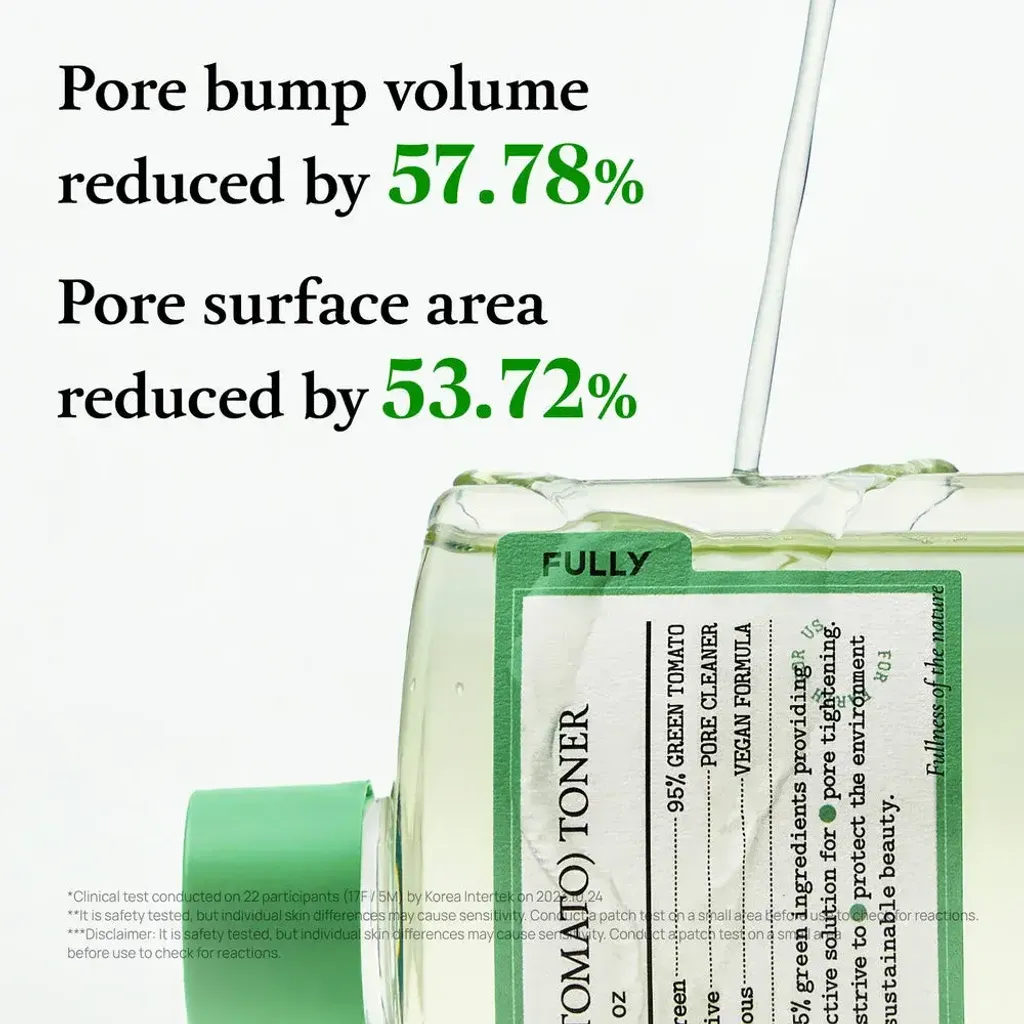 JuzBeauty_JuzBeautyMalaysia_JuzPretty_Authentic_Kbeauty_Malaysia_Skin_Care_Cosmetics_K-beauty_Health_Care_korean_streetwear_FULLY Green Tomato Toner 绿番茄爽肤水4