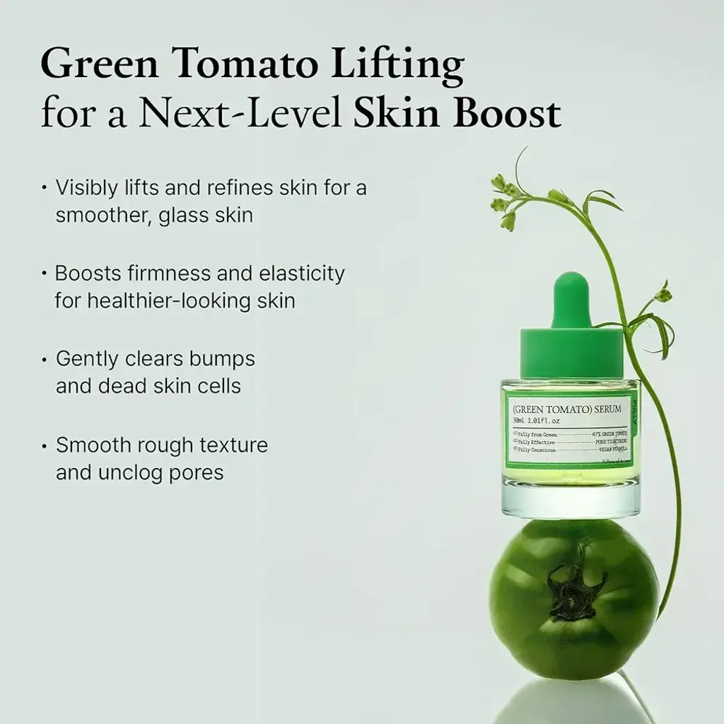 JuzBeauty_JuzBeautyMalaysia_JuzPretty_Authentic_Kbeauty_Malaysia_Skin_Care_Cosmetics_K-beauty_Health_Care_korean_streetwear_FFULLY Green Tomato Serum 绿番茄毛孔紧致精华1