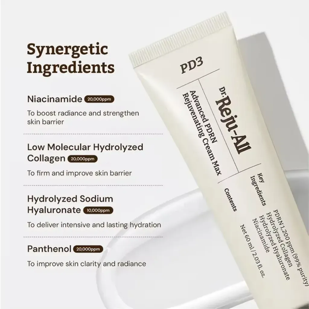 JuzBeauty_JuzBeautyMalaysia_JuzPretty_Authentic_Kbeauty_Malaysia_Skin_Care_Cosmetics_K-beauty_Health_Care_korean_streetwear_DR.REJU-ALL Advanced PDRN Rejuvenating Cream Max DR.REJUALL PDRN营养面霜5