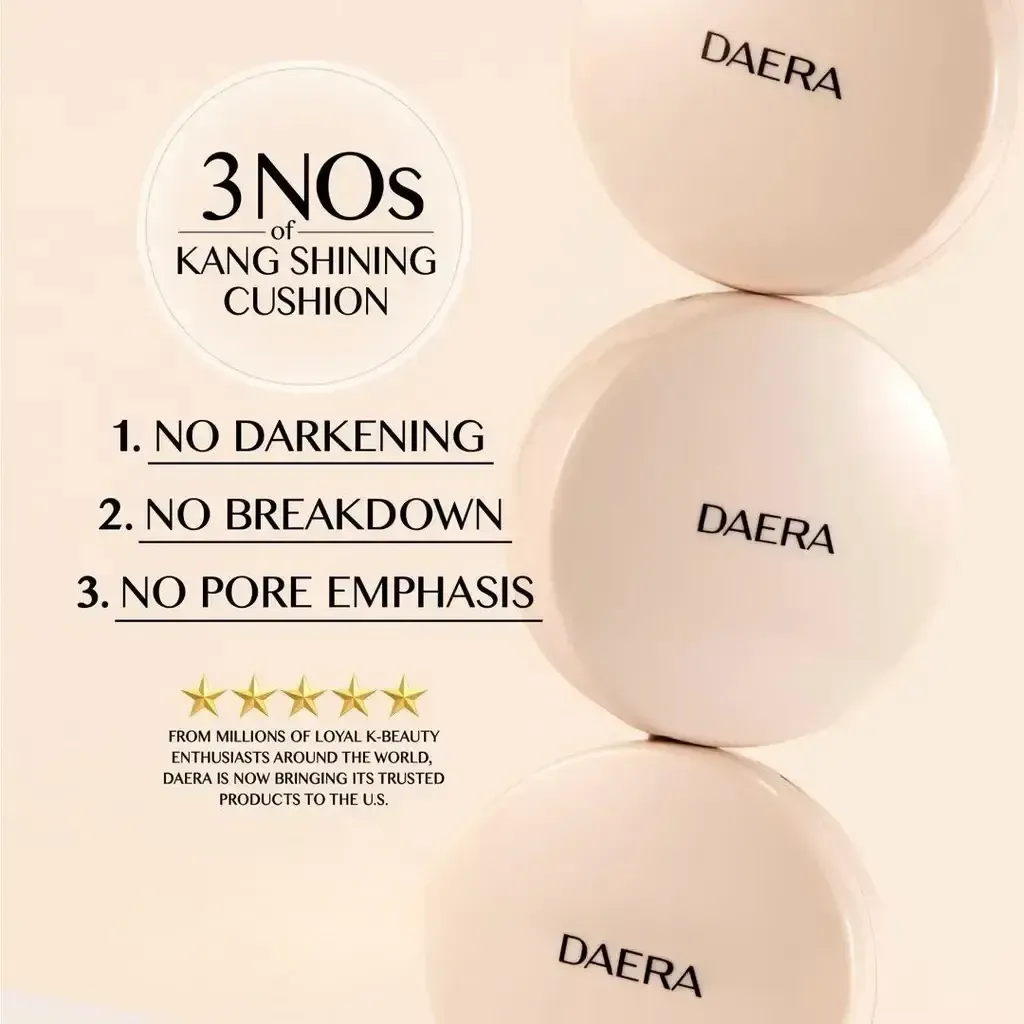 JuzBeauty_JuzBeautyMalaysia_JuzPretty_Authentic_Kbeauty_Malaysia_Skin_Care_Cosmetics_K-beauty_Health_Care_korean_streetwear_DAERA Kang Shining Cushion 水光回头气垫2