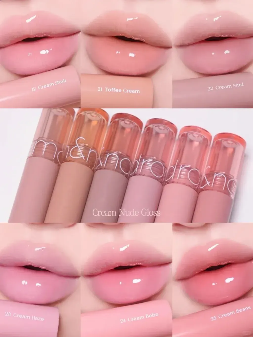 JuzBeauty_JuzBeautyMalaysia_JuzPretty_Authentic_Kbeauty_Malaysia_Skin_Care_Cosmetics_K-beauty_Health_Care_korean_streetwear_ROM&ND Glasting Color Gloss Nude Series ROMAND 琉璃高光唇釉11