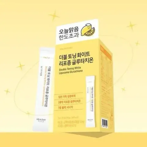 自带高光+悄悄变白!✨】HEALTHY PLACE Double Toning White Liposome Glutathione 30 sticks 双倍亮白谷胱甘肽– JuzBeauty Malaysia