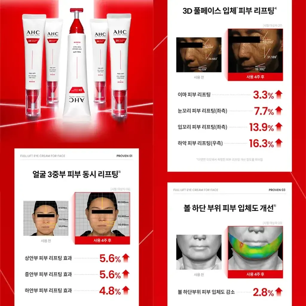JuzBeauty_JuzBeautyMalaysia_JuzPretty_Authentic_Kbeauty_Malaysia_Skin_Care_Cosmetics_K-beauty_Health_Care_korean_streetwear_AHC 14th Gen 4D 3X Collagen Expert Ampoule Eye Cream 胶原全脸按摩紧致眼霜9