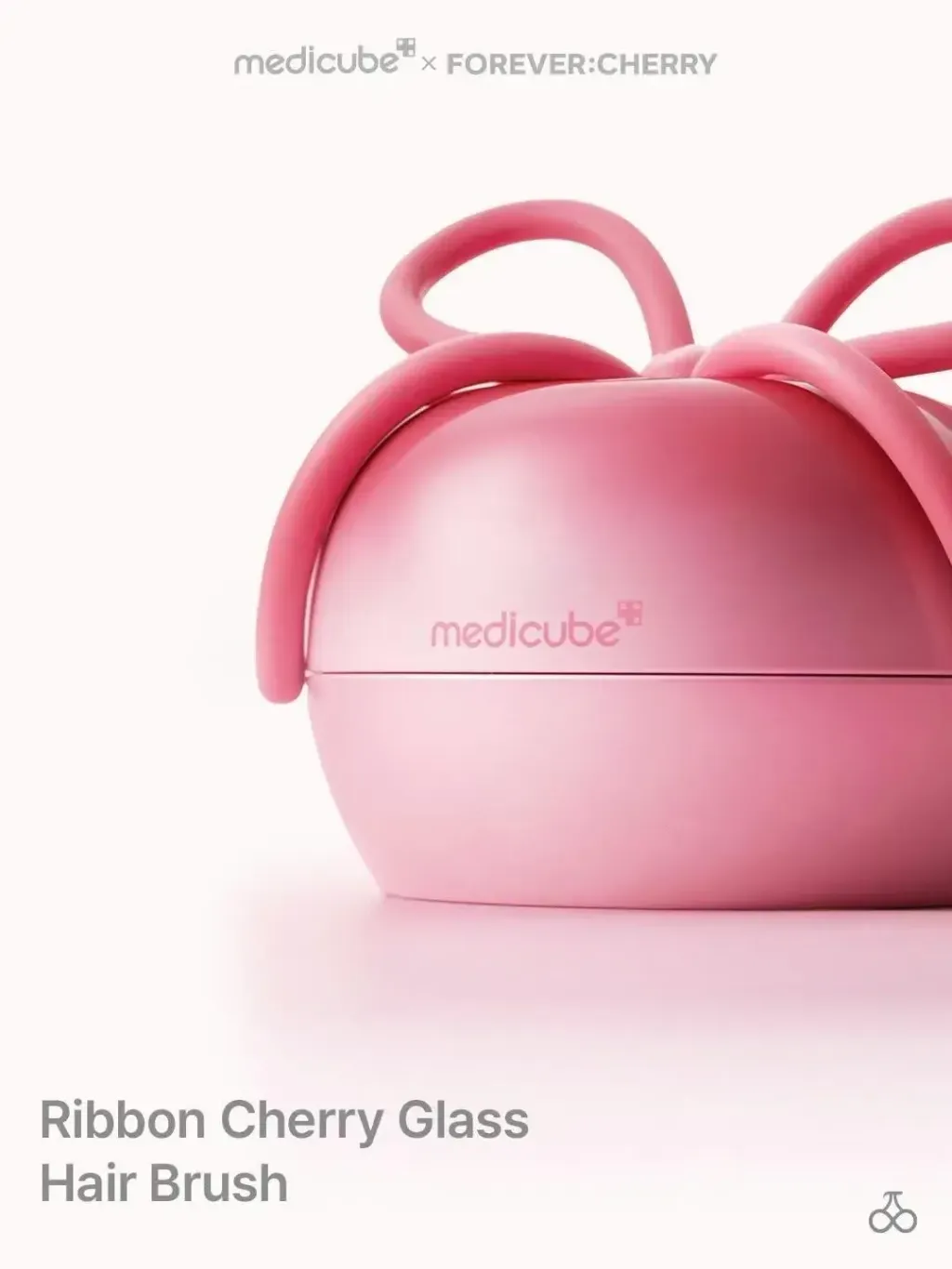 JuzBeauty_JuzBeautyMalaysia_JuzPretty_Authentic_Kbeauty_Malaysia_Skin_Care_Cosmetics_K-beauty_Health_Care_korean_streetwear_MEDICUBE x FOREVER:CHERRY Ribbon Cherry Glass Hair Brush 缎带樱桃光泽气垫梳8