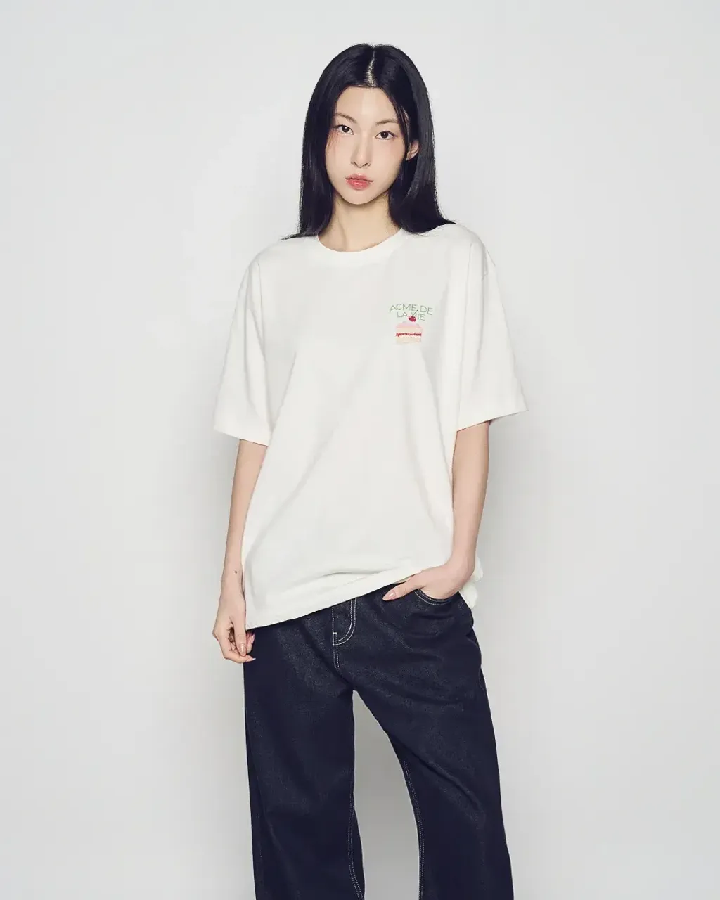 JuzBeauty_JuzBeautyMalaysia_JuzPretty_Authentic_Kbeauty_Malaysia_Skin_Care_Cosmetics_K-beauty_Health_Care_korean_streetwear_ADLV A Piece of Cake Short Sleeve T-Shirt Tee 上衣13