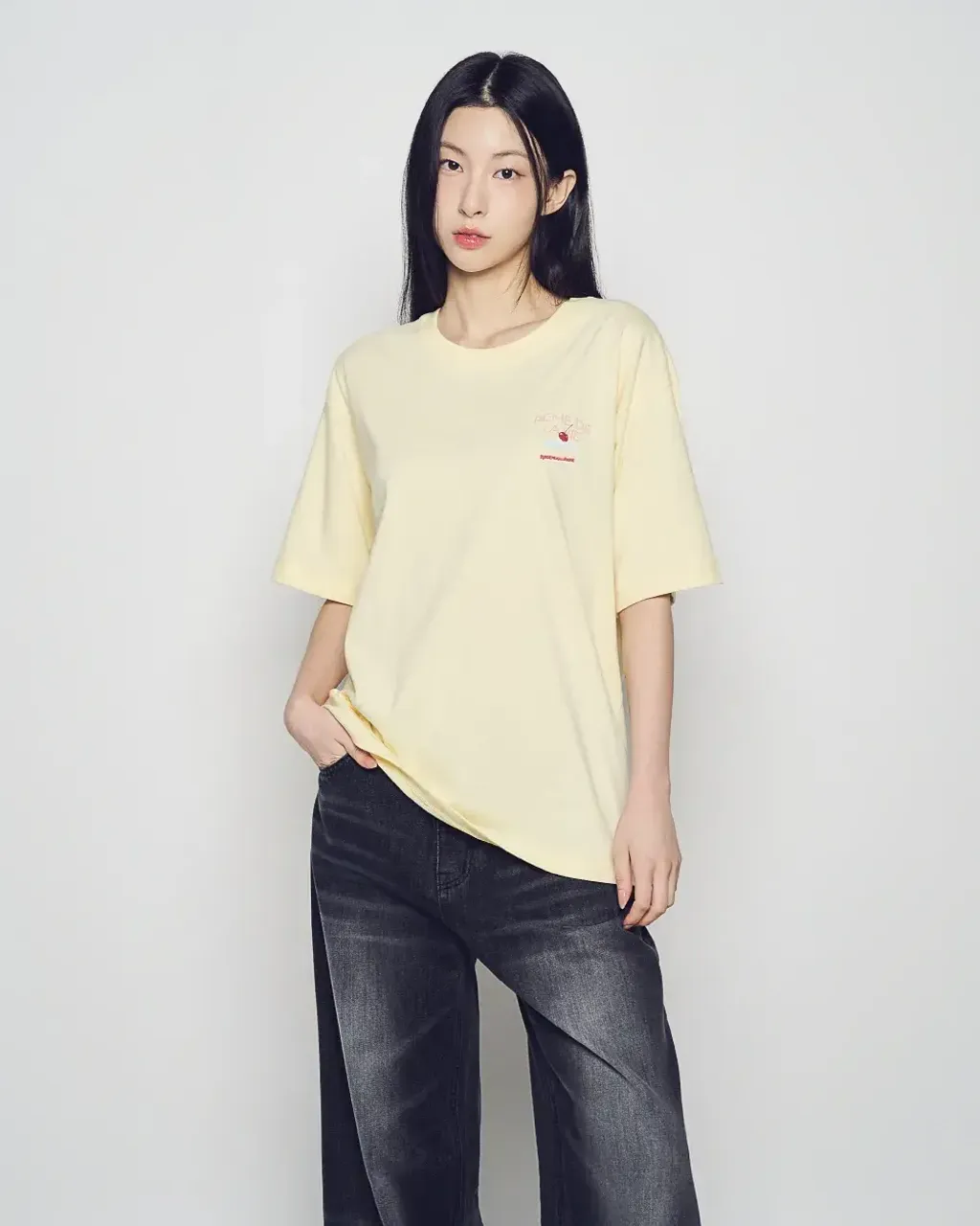 JuzBeauty_JuzBeautyMalaysia_JuzPretty_Authentic_Kbeauty_Malaysia_Skin_Care_Cosmetics_K-beauty_Health_Care_korean_streetwear_ADLV A Piece of Cake Short Sleeve T-Shirt Tee 上衣11