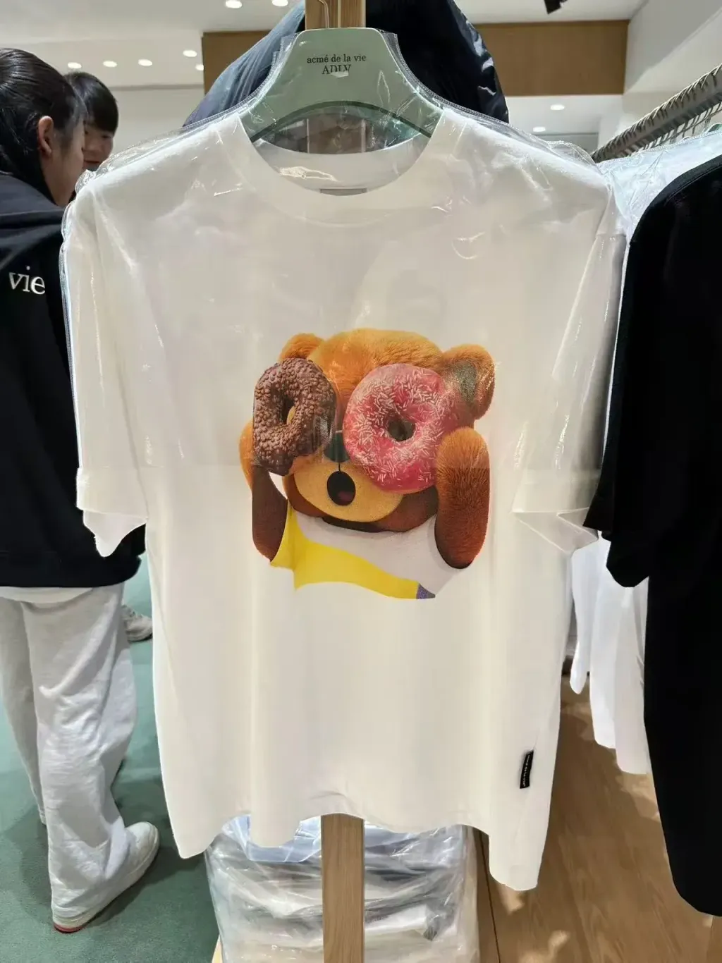 JuzBeauty_JuzBeautyMalaysia_JuzPretty_Authentic_Kbeauty_Malaysia_Skin_Care_Cosmetics_K-beauty_Health_Care_korean_streetwear_ADLV AC Bear Donut Baby Face Short Sleeve T-Shirt Tee 上衣5