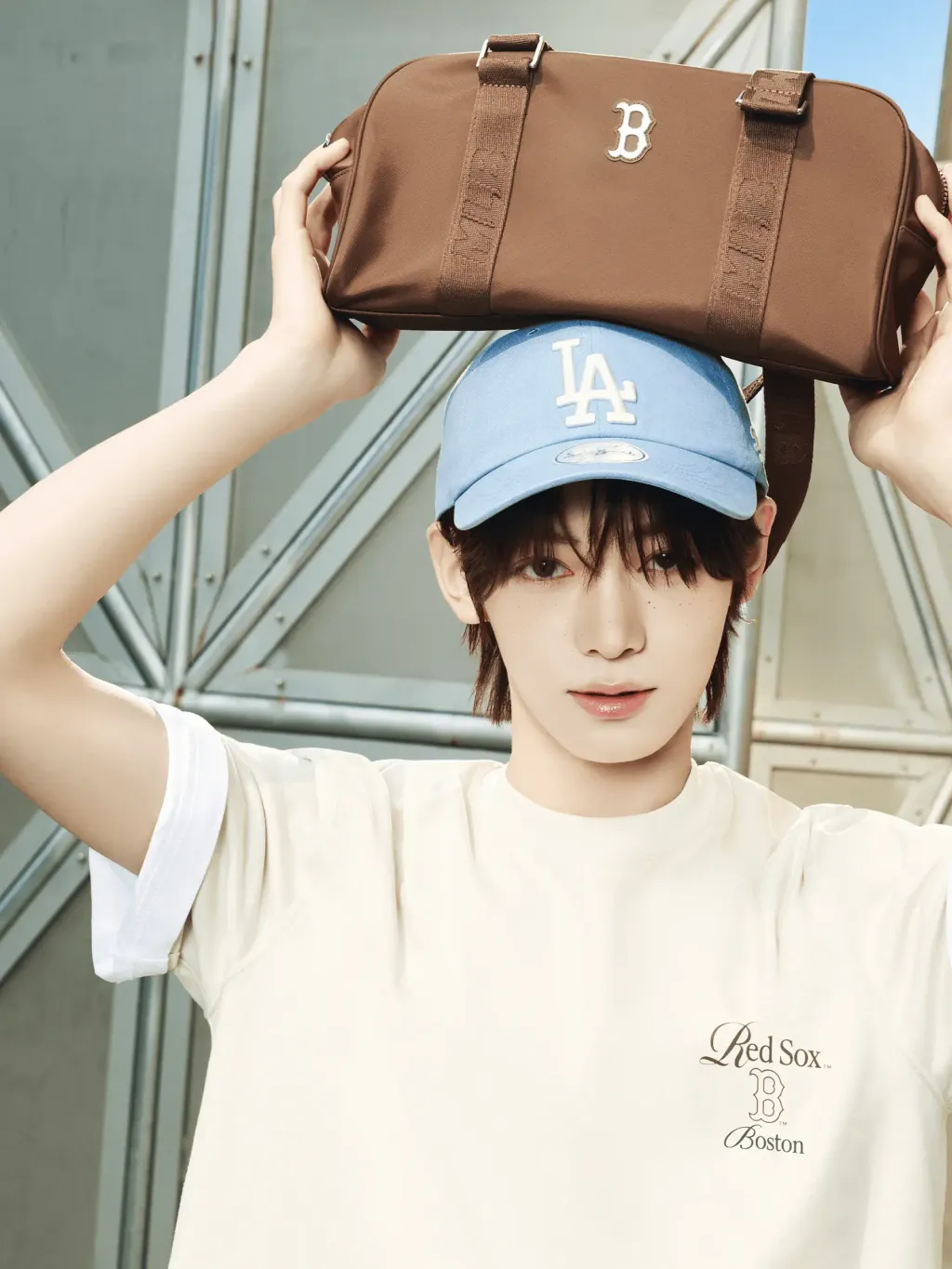 JuzBeauty_JuzBeautyMalaysia_JuzPretty_Authentic_Kbeauty_Malaysia_Skin_Care_Cosmetics_K-beauty_Health_Care_korean_streetwear_MLB 3AORA016N Basic Sportive Tote Bag 托特包8