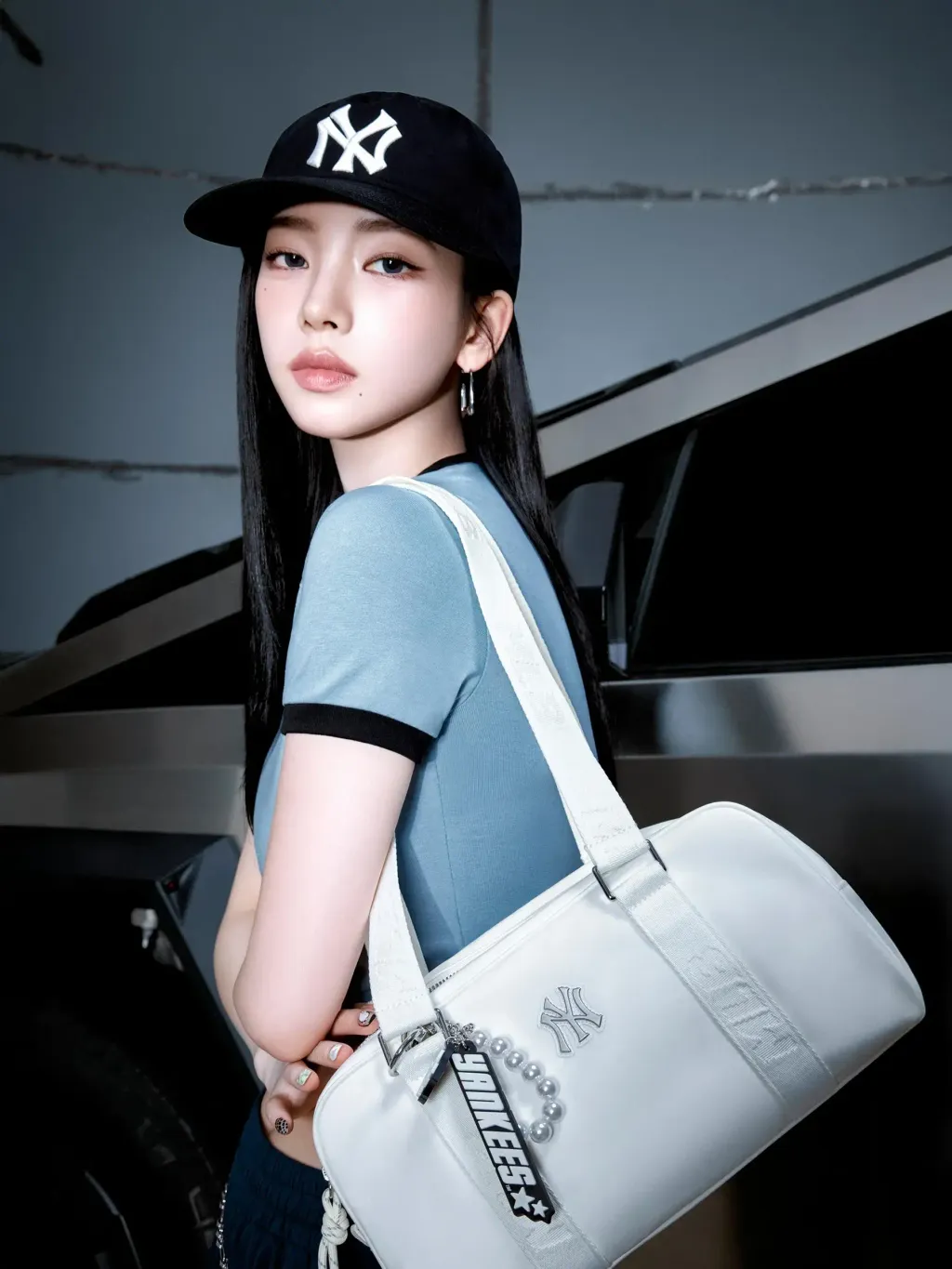 JuzBeauty_JuzBeautyMalaysia_JuzPretty_Authentic_Kbeauty_Malaysia_Skin_Care_Cosmetics_K-beauty_Health_Care_korean_streetwear_MLB 3AORA016N Basic Sportive Tote Bag 托特包7