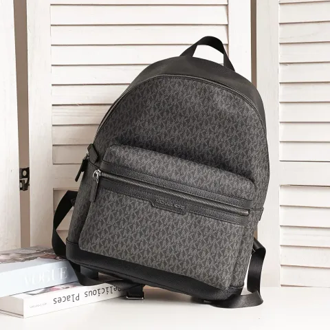 JuzBeauty_JuzBeautyMalaysia_JuzPretty_Authentic_Kbeauty_Malaysia_Skin_Care_Cosmetics_K-beauty_Health_Care_korean_streetwear_MICHAEL KORS 37R5LCOB2B Cooper Leather Signature Logo Backpack 男款背包10