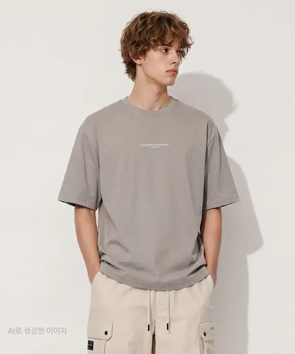 JuzBeauty-JuzBeautyMalaysia-JuzPretty-Authentic-Kbeauty-Malaysia-Skin-Care-Cosmetics-K-beauty-Health-Care-LIFEWORK Minimal Lettering Logo T-Shirt Tee LW262TS418 上衣2