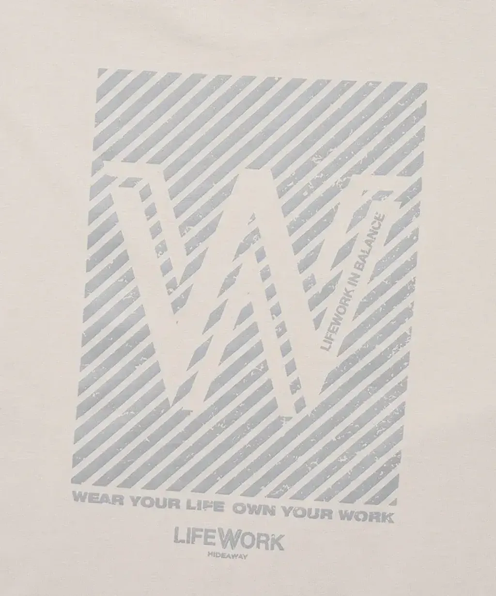 JuzBeauty-JuzBeautyMalaysia-JuzPretty-Authentic-Kbeauty-Malaysia-Skin-Care-Cosmetics-K-beauty-Health-Care-LIFEWORK Unisex Vintage Washed W Logo  Short Sleeve T-Shirt Tee LW262TS114 上衣3