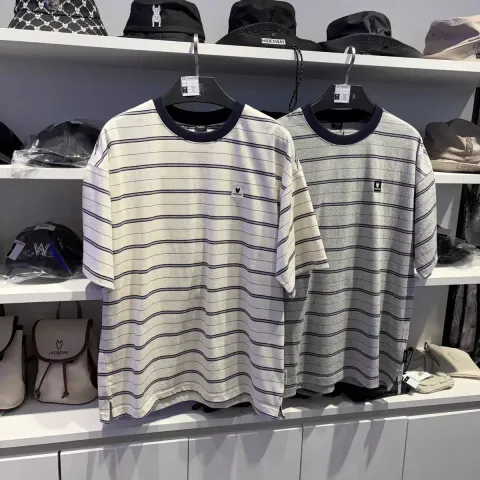JuzBeauty-JuzBeautyMalaysia-JuzPretty-Authentic-Kbeauty-Malaysia-Skin-Care-Cosmetics-K-beauty-Health-Care-LIFEWORK Stamp Stripe Ringer Short Sleeve T-Shirt Tee LW262TS409 上衣6