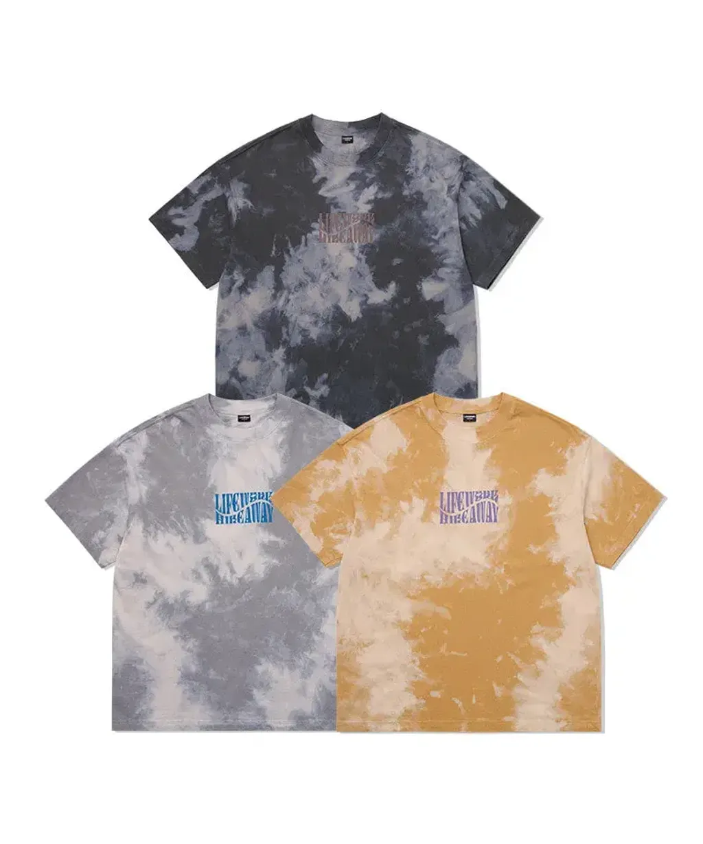 JuzBeauty-JuzBeautyMalaysia-JuzPretty-Authentic-Kbeauty-Malaysia-Skin-Care-Cosmetics-K-beauty-Health-Care-LIFEWORK (Unisex) Hayes Tie-Dye Short Sleeve T-Shirt Tee LW262TS116 上衣9