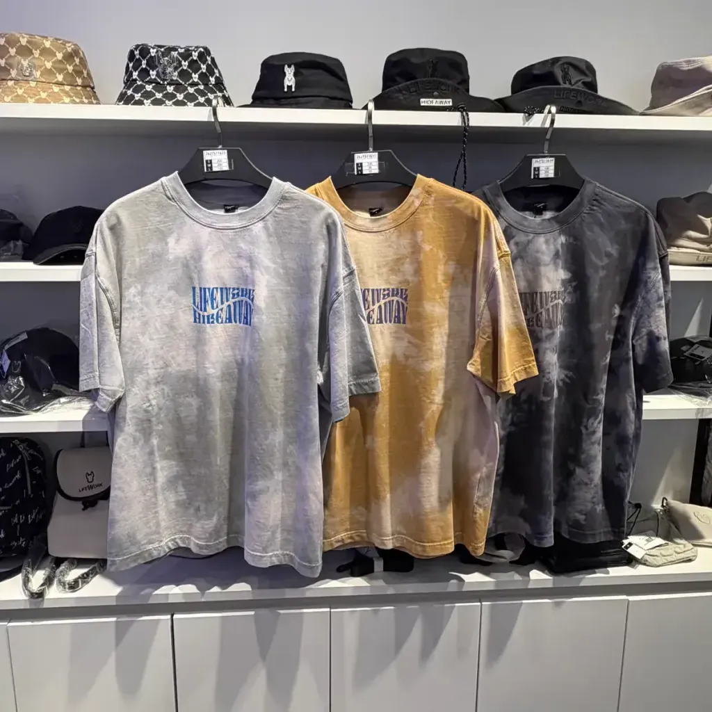 JuzBeauty-JuzBeautyMalaysia-JuzPretty-Authentic-Kbeauty-Malaysia-Skin-Care-Cosmetics-K-beauty-Health-Care-LIFEWORK (Unisex) Hayes Tie-Dye Short Sleeve T-Shirt Tee LW262TS116 上衣12