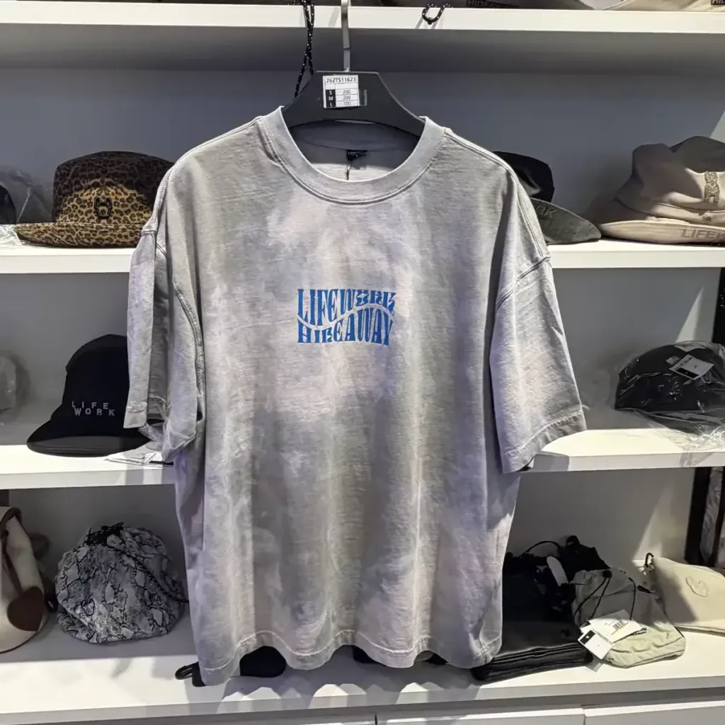 JuzBeauty-JuzBeautyMalaysia-JuzPretty-Authentic-Kbeauty-Malaysia-Skin-Care-Cosmetics-K-beauty-Health-Care-LIFEWORK (Unisex) Hayes Tie-Dye Short Sleeve T-Shirt Tee LW262TS116 上衣16
