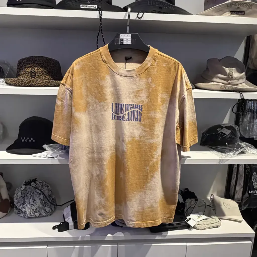 JuzBeauty-JuzBeautyMalaysia-JuzPretty-Authentic-Kbeauty-Malaysia-Skin-Care-Cosmetics-K-beauty-Health-Care-LIFEWORK (Unisex) Hayes Tie-Dye Short Sleeve T-Shirt Tee LW262TS116 上衣15