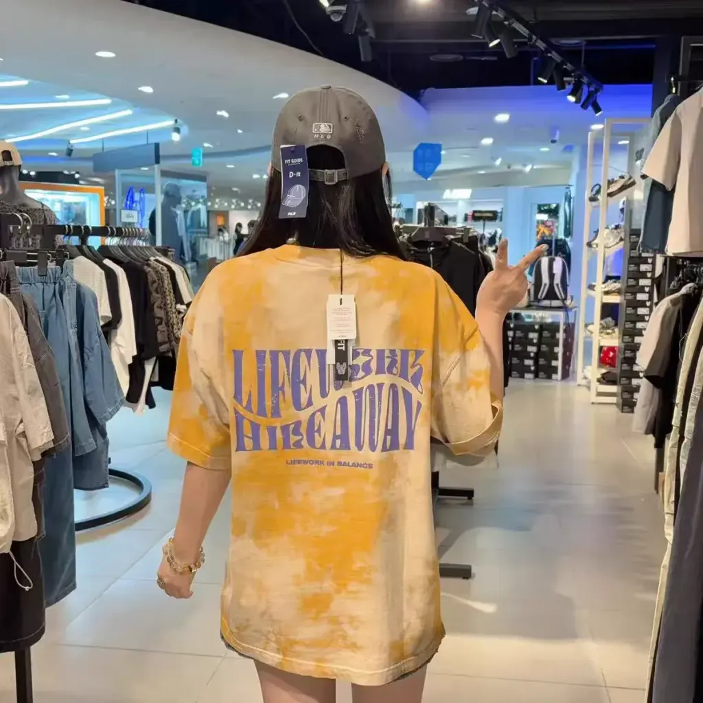 JuzBeauty-JuzBeautyMalaysia-JuzPretty-Authentic-Kbeauty-Malaysia-Skin-Care-Cosmetics-K-beauty-Health-Care-LIFEWORK (Unisex) Hayes Tie-Dye Short Sleeve T-Shirt Tee LW262TS116 上衣17