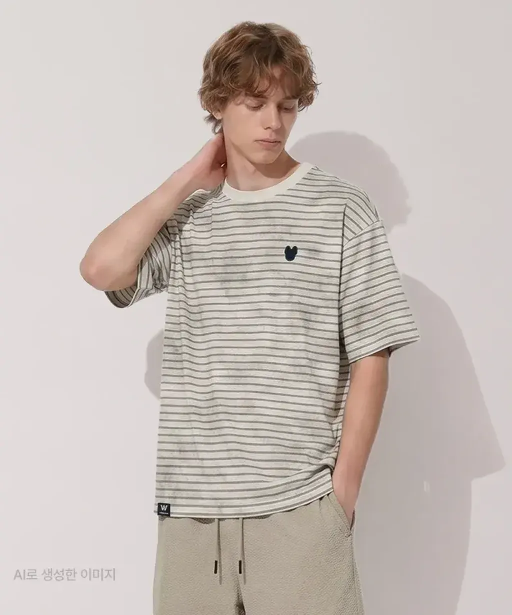 JuzBeauty-JuzBeautyMalaysia-JuzPretty-Authentic-Kbeauty-Malaysia-Skin-Care-Cosmetics-K-beauty-Health-Care-LIFEWORK Vintage Hayes Striped Short Sleeve T-Shirt Tee LW262TS408 上衣5