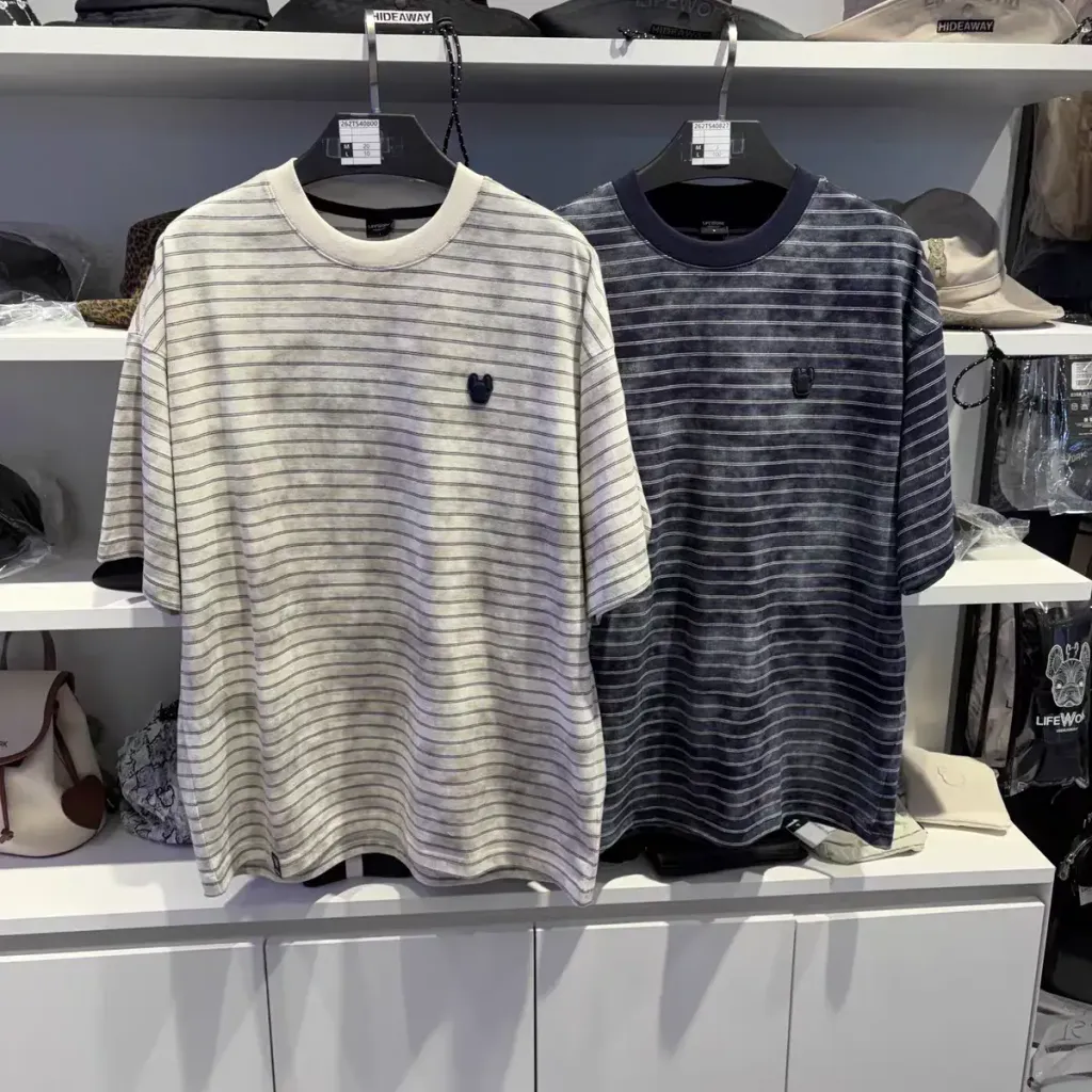 JuzBeauty-JuzBeautyMalaysia-JuzPretty-Authentic-Kbeauty-Malaysia-Skin-Care-Cosmetics-K-beauty-Health-Care-LIFEWORK Vintage Hayes Striped Short Sleeve T-Shirt Tee LW262TS408 上衣6
