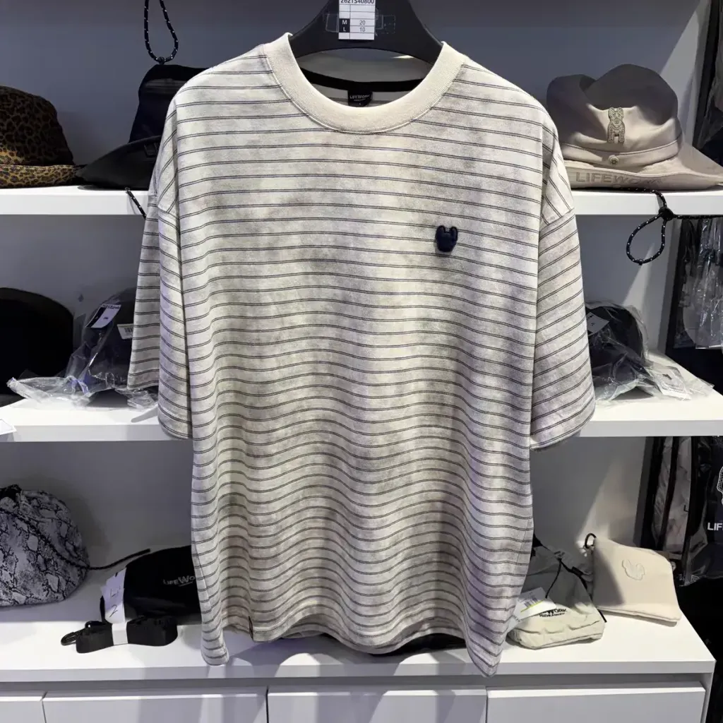 JuzBeauty-JuzBeautyMalaysia-JuzPretty-Authentic-Kbeauty-Malaysia-Skin-Care-Cosmetics-K-beauty-Health-Care-LIFEWORK Vintage Hayes Striped Short Sleeve T-Shirt Tee LW262TS408 上衣8