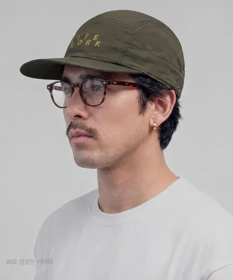 JuzBeauty-JuzBeautyMalaysia-JuzPretty-Authentic-Kbeauty-Malaysia-Skin-Care-Cosmetics-K-beauty-Health-Care-LIFEWORK Ripstop Unstructured Camp Cap LW265CP303 帽2